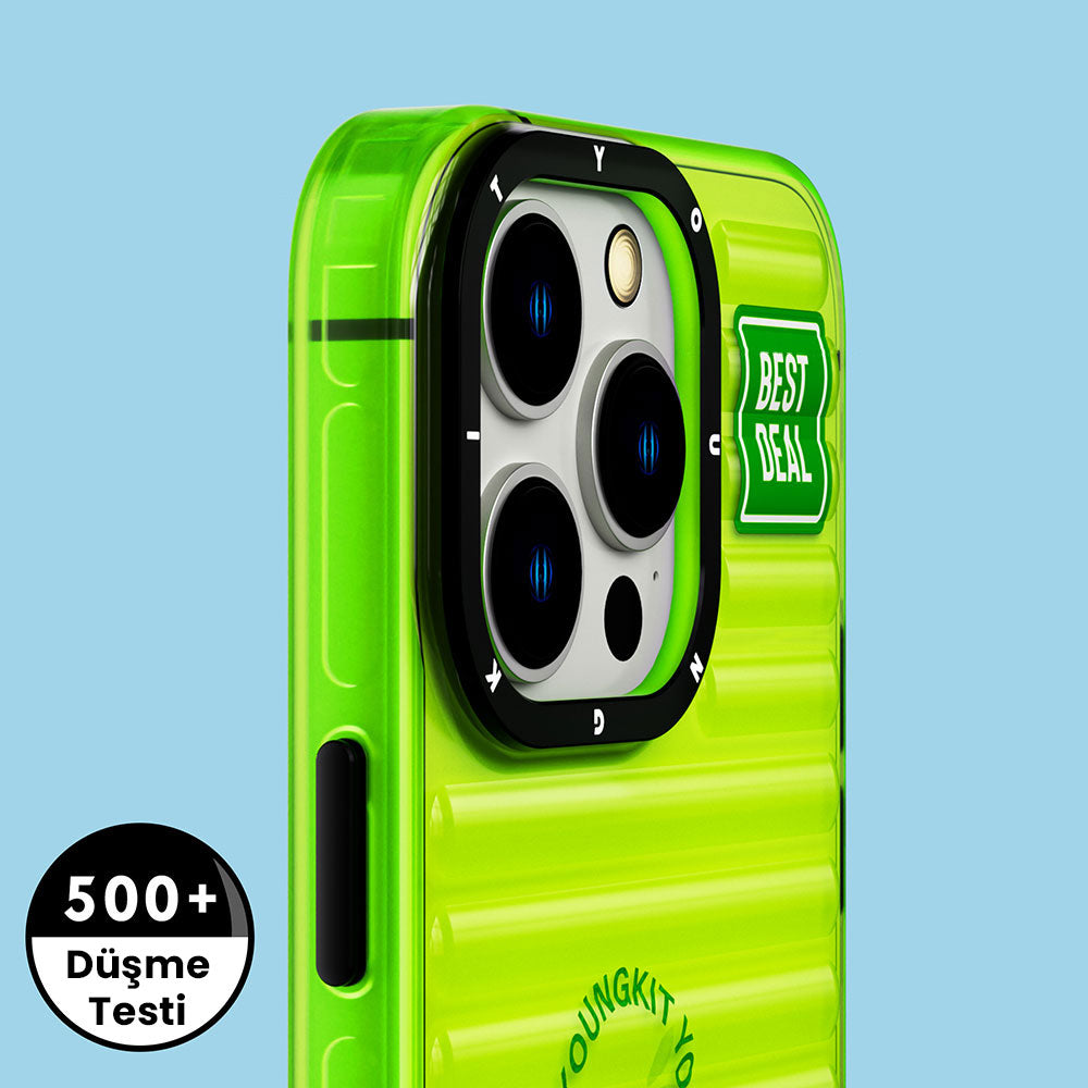 YoungKit Fluorite Serisi iPhone 14 Pro Şeffaf Renkli Tasarım Telefon Kılıfı - 3 YoungKit Fluorite Serisi iPhone 14 Pro Şeffaf Renkli Tasarım Telefon Kılıfı - 3